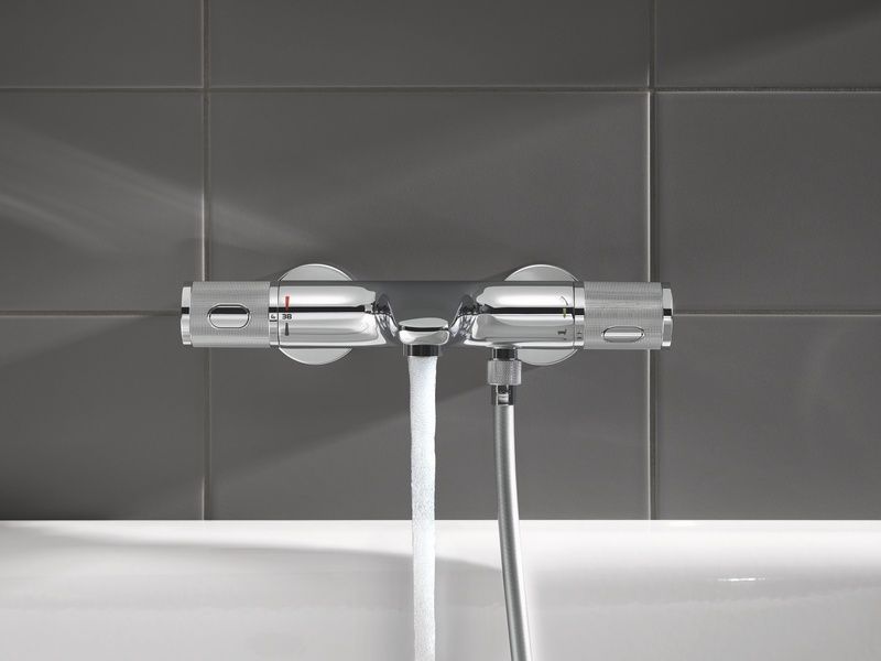 купити Змішувач для ванни з термостатом Grohe Grohtherm 1000 Performance (34779000) фото