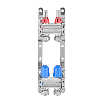 купить Коллекторный блок с расходомерами и евроконусами Koer KR.1210-2 - 1"x2 WAYS (KR5264) фото