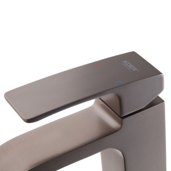 купити Змішувач для умивальника Koer KB-10037-07 (Колір графіт) (KR5999) фото