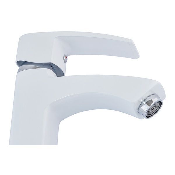 купить Смеситель для умывальника MIXXUS MAGNUM 001 NUT WHITE-CHROME (Цвет белый/хром) (MI6201) фото