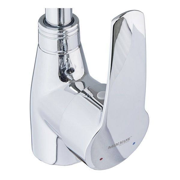 купить Смеситель для кухни MIXXUS PAMELA 014 NUT REFLECTOR с гибким изливом (Цвет хром) (MI6265) фото