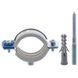 Хомут трубний оцинкований Koer KCB.10.G 1-1 / 4 "(38-43) сірий (KR2787) KR2787 фото 4