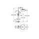 Змішувач для душу окремо стоячий Grohe Essence (23741001) 23741001 фото 2