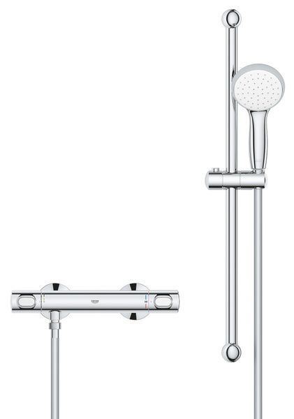 купити Змішувач термостат. для душу з гарнітурою Grohe Precision Flow (34841000) фото