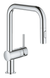 Змішувач для кухні з висувним виливом Grohe Minta (32322002) 32322002 фото 1