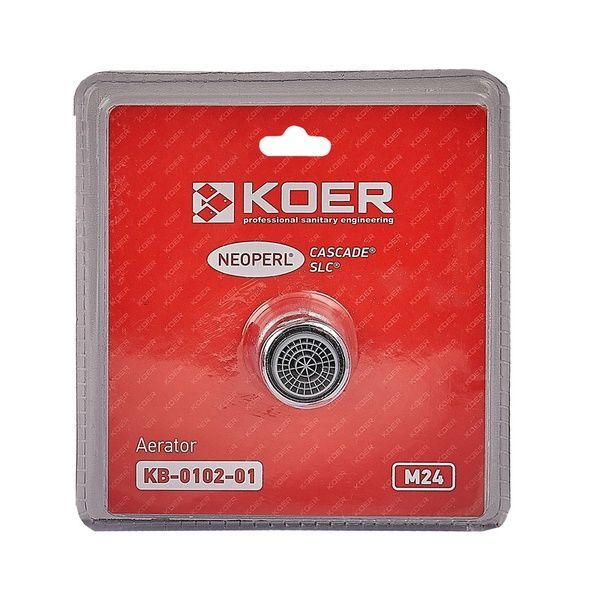 купити Аератор М-24 Koer KB-0102-01 NEOPERL CASCADE SLC (Колір хром) (AC0636) фото