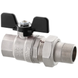 Кран з американкою Roho R105-050B - 1/2" прямий (RO0110) RO0110 фото 1
