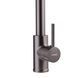 Смеситель для кухни MIXXUS PREMIUM SPRING 017 GRAPHITE с изливом пружина (Цвет графит) (MI6952) MI6952 фото 3