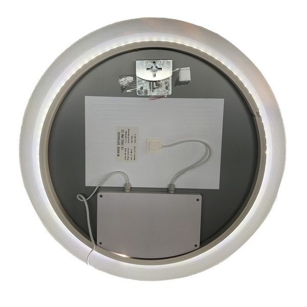 купить Зеркало ZERIX SOLO MC02-80 с LED Touch, Anti-fog, димером, рег. яркости (ZX6066) фото