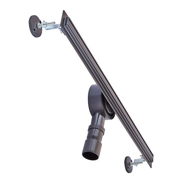 купити Душовий трап з нерж. сталі SUS304 Mixxus Drain-05-70-Slim Black (30x700 мм) (Чорний) (MI6170) фото