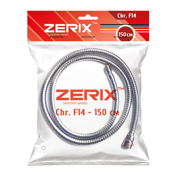 Шланг для кухни Zerix Chr.F14 (150 см) (ZX2622) ZX2622 фото