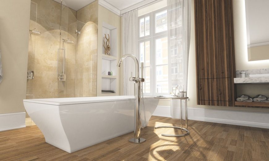 купити Підлоговий змішувач для ванни Grohe Grandera (23318000) фото