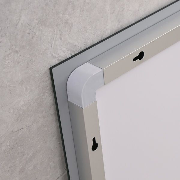 купить Зеркало MIXXUS LIGHT MR01-90x70 с LED Touch, Anti-fog, димером, рег. яркости, часами (MI5999) фото