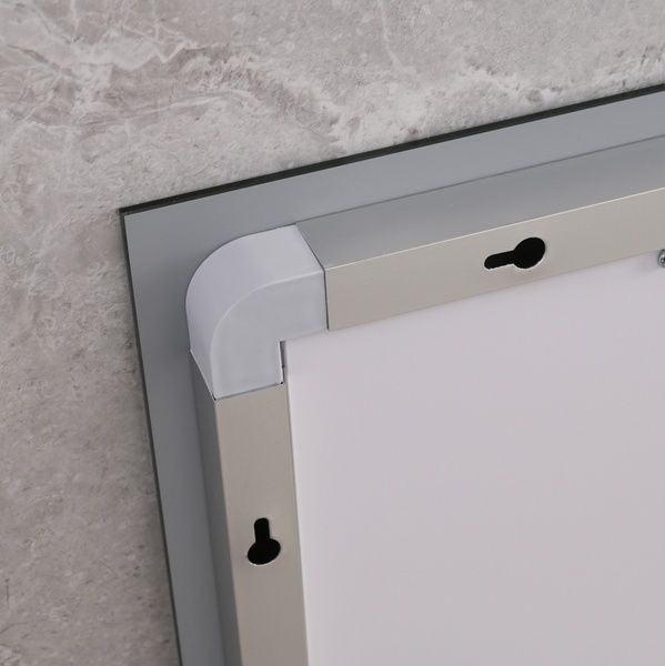 купити Дзеркало MIXXUS HARD MR06-50x80 з LED Touch, Anti-fog, димером, рег. яскравості, годинником (MI6011) фото