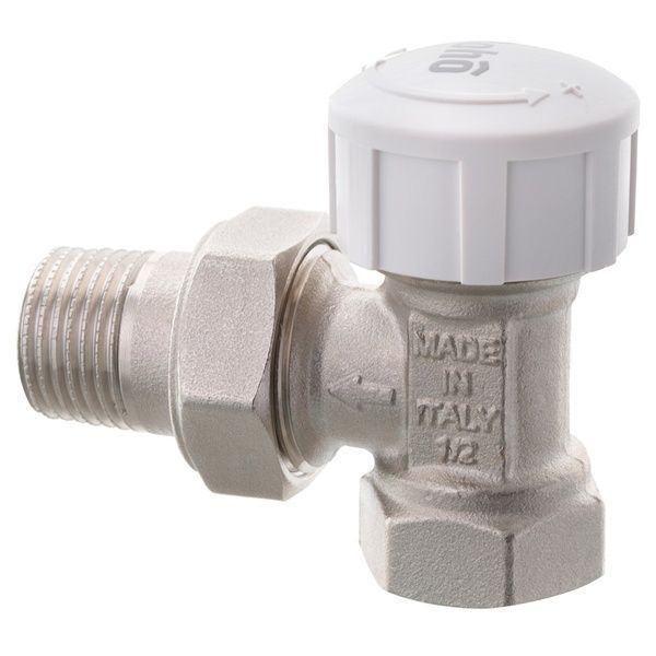 купити Кран радіаторний термостатичний Roho R5150-050 - 1/2" (М30х1,5) (кутовий) (RO0122) фото