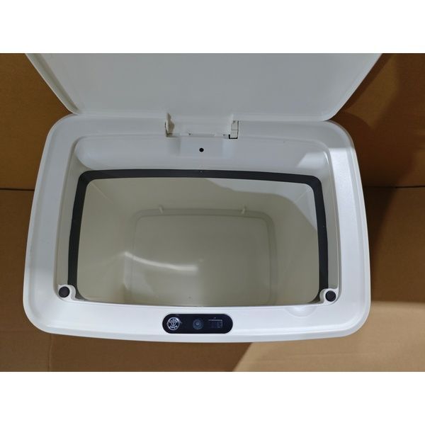 купить Відро для сміття сенсорне прямокутне MIXXUS WAVE-TC0110 WHITE 10 л (колір білий) (MI7073) фото