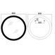 Дзеркало MIXXUS PLAIN MC10-80 з LED Touch, Anti-fog, димером, рег. яскравості, годинником (MI6932) MI6932 фото 13
