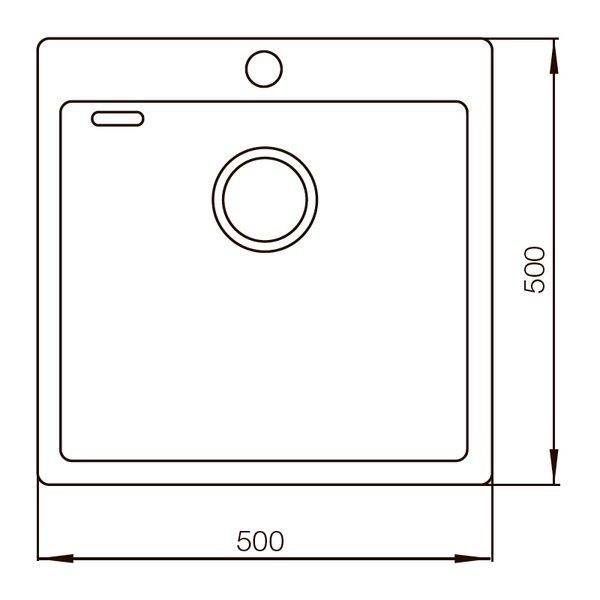 купити Мийка MIXXUS MX5050-200x1.0-PVD-BLACK (Колір чорний) (MX0578) фото