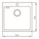 Мийка MIXXUS MX5050-200x1.0-PVD-BLACK (Колір чорний) (MX0578) MX0578 фото 6