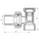 Вентиль 1/2x1/2 Koer KR.902 (KR0003) KR0003 фото 2
