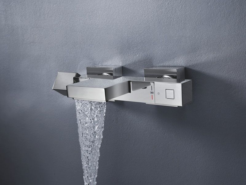 купить Смеситель для ванной с термостатом Grohe Grohtherm Cube (34497000) фото