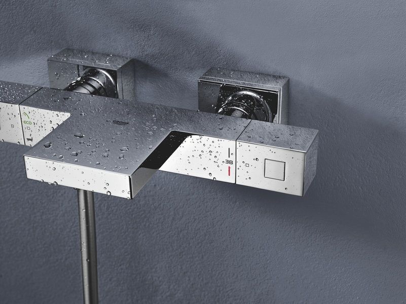 купить Смеситель для ванной с термостатом Grohe Grohtherm Cube (34497000) фото