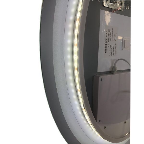 купить Дзеркало ZERIX FUSION MV01-50x70 з LED Touch, Anti-fog, димером, рег. яскравості (ZX6067) фото