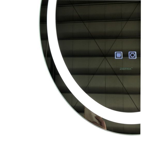 купить Дзеркало ZERIX FUSION MV01-50x70 з LED Touch, Anti-fog, димером, рег. яскравості (ZX6067) фото