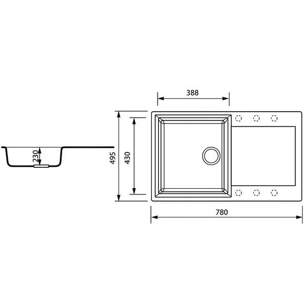 купити Мийка кухонна Zerix ZS-7950S-09 Сіра (ZX4583) фото