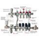 Коллектор со встроенным смесит. узлом Koer KR.S1013-5 1"х5 SUS304 и евроконусами 3/4-16 (KR2948) KR2948 фото 2