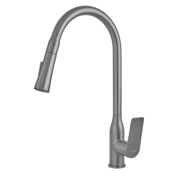 купить Змішувач для кухні MIXXUS PREMIUM DERBY 014 NUT GRAPHITE (Колір графіт) (MI6611) фото