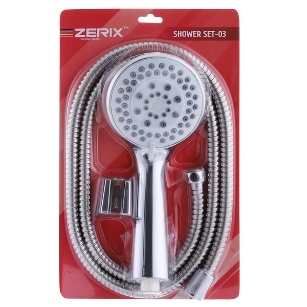Душевой набор (шланг, лейка, кронштейн) Zerix Shower SET-03 (ZX3097) ZX3097 фото