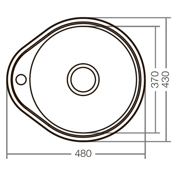 купить Мийка кухонна Zerix Z4843-06-160MD (micro decor) (ZS0567) фото