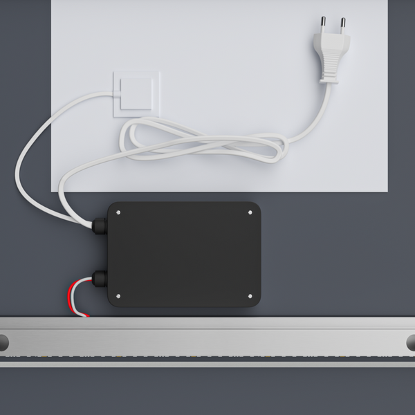купить Дзеркало MIXXUS PREMIUM CUBIC MR14-70x50-REVERSE з LED Touch, Anti-fog, димером, рег. яскравості (MP6647) фото