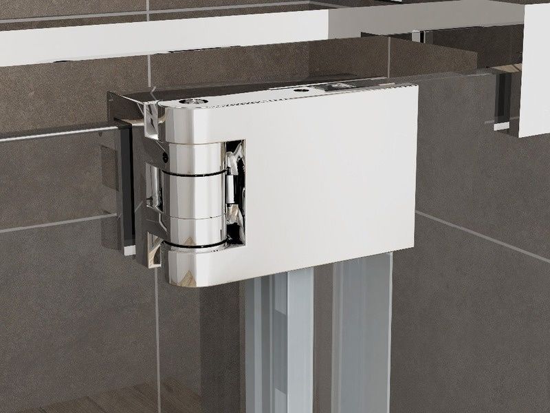 купить Душевая кабина без поддона KOER SR SC02-120x90x200-TR-01 прозрачное стекло EASY CLEAN 8мм хром (KR5354) фото