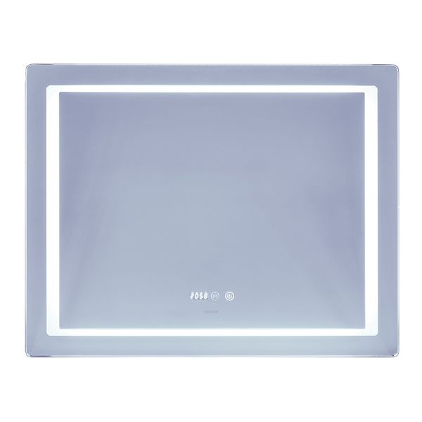Зеркало Mixxus Style MR03-90x70 (часы, LED-подсветка, антизапотевание) (MI6007) MI6007 фото